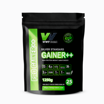 WWP Pro Gainer++ – Silver Standard – 1250g – Aromalı.