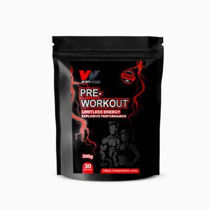 WWP Pre-Workout Limitless Energy, Sınırsız Enerji & Performans - 300g – Aromalı
